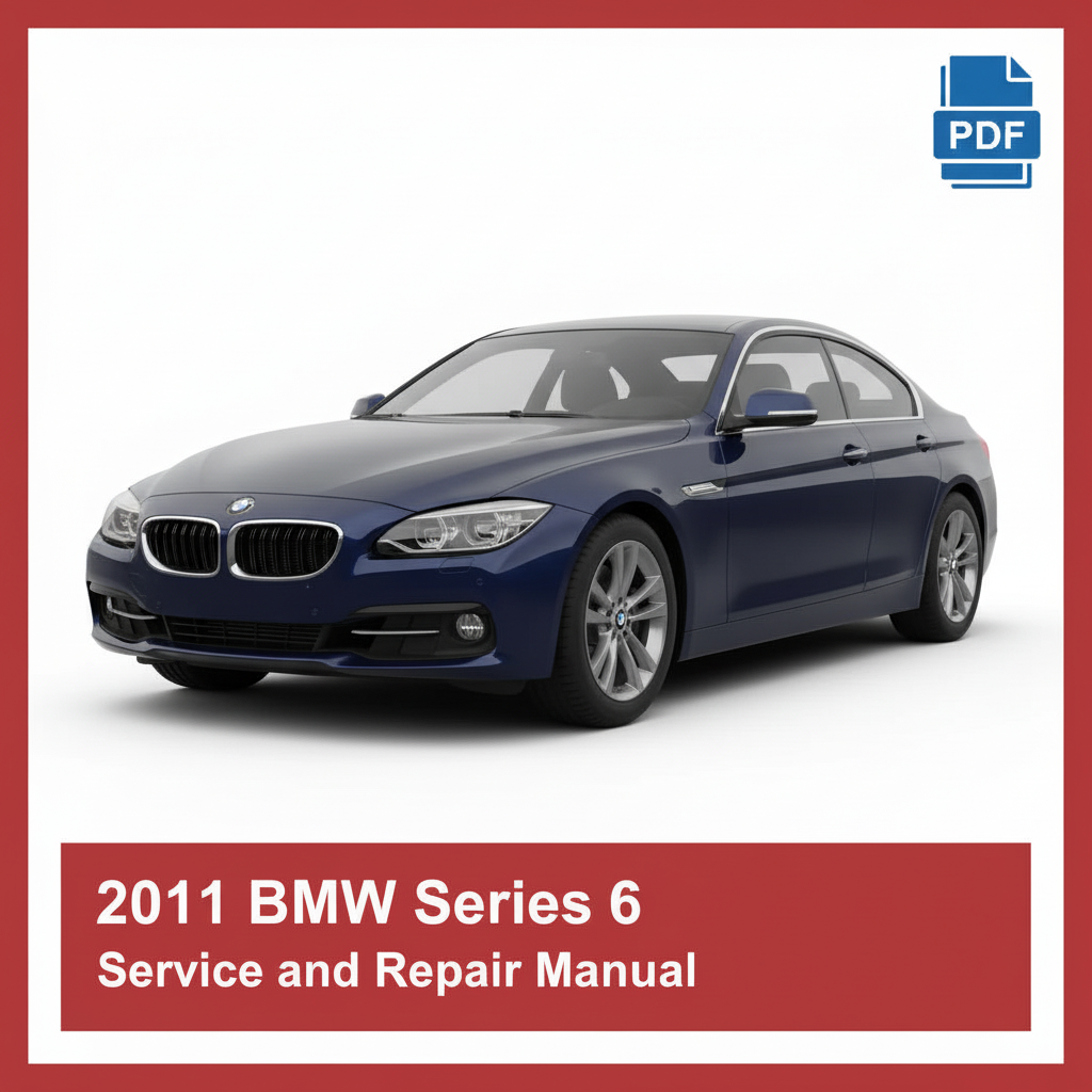 2011 BMW Series 6 Service and Repair Manual