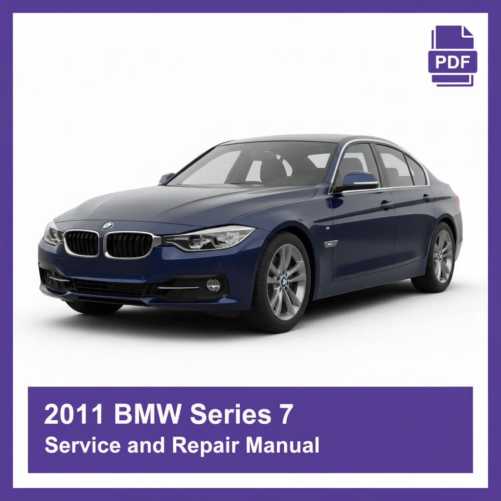 2011 BMW Series 7 Service and Repair Manual