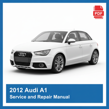 2012 Audi A1 repair manual