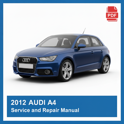 2012 Audi A4 repair manual