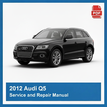 2012 Audi Q5 repair manual