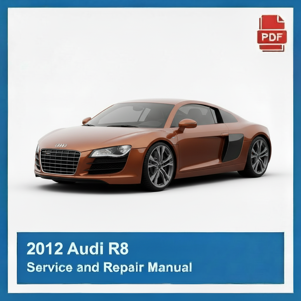 2012 Audi R8 Service and Repair Manual