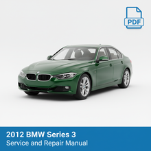 2012 BMW Series 3 Service Repair Manual