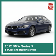 2012 BMW Series 5 Service and Repair Manual