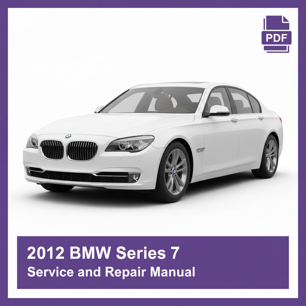 2012 BMW Series 7 Service and Repair Manual