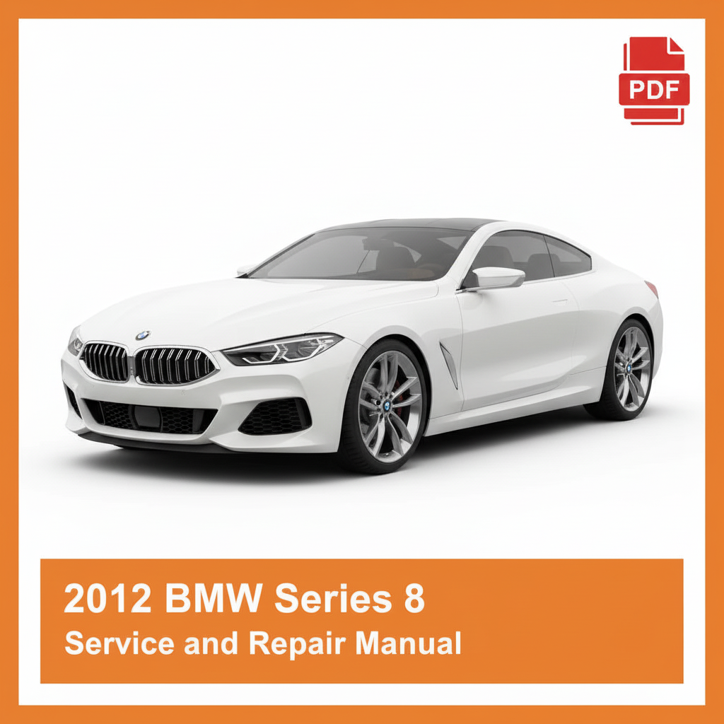 2012 BMW Series 8 Service and Repair Manual