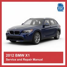 2012 BMW X1 Service and Repair Manual