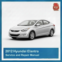 2012 Hyundai Elantra Repair Manual