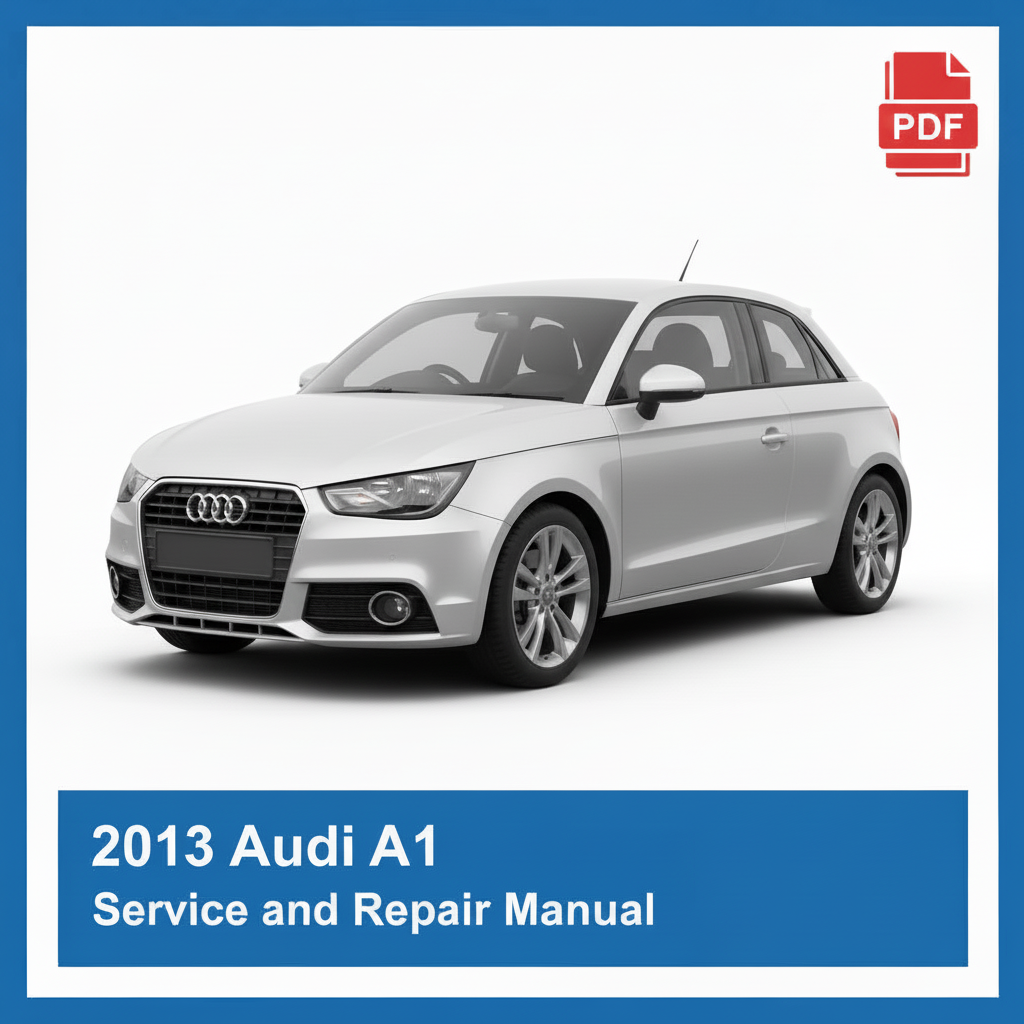 2013 Audi A1 repair manual