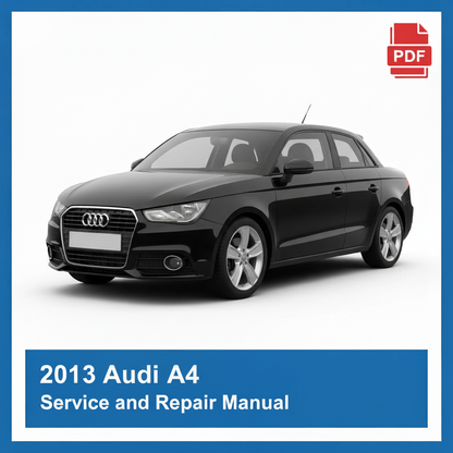 2013 Audi A4 repair manual