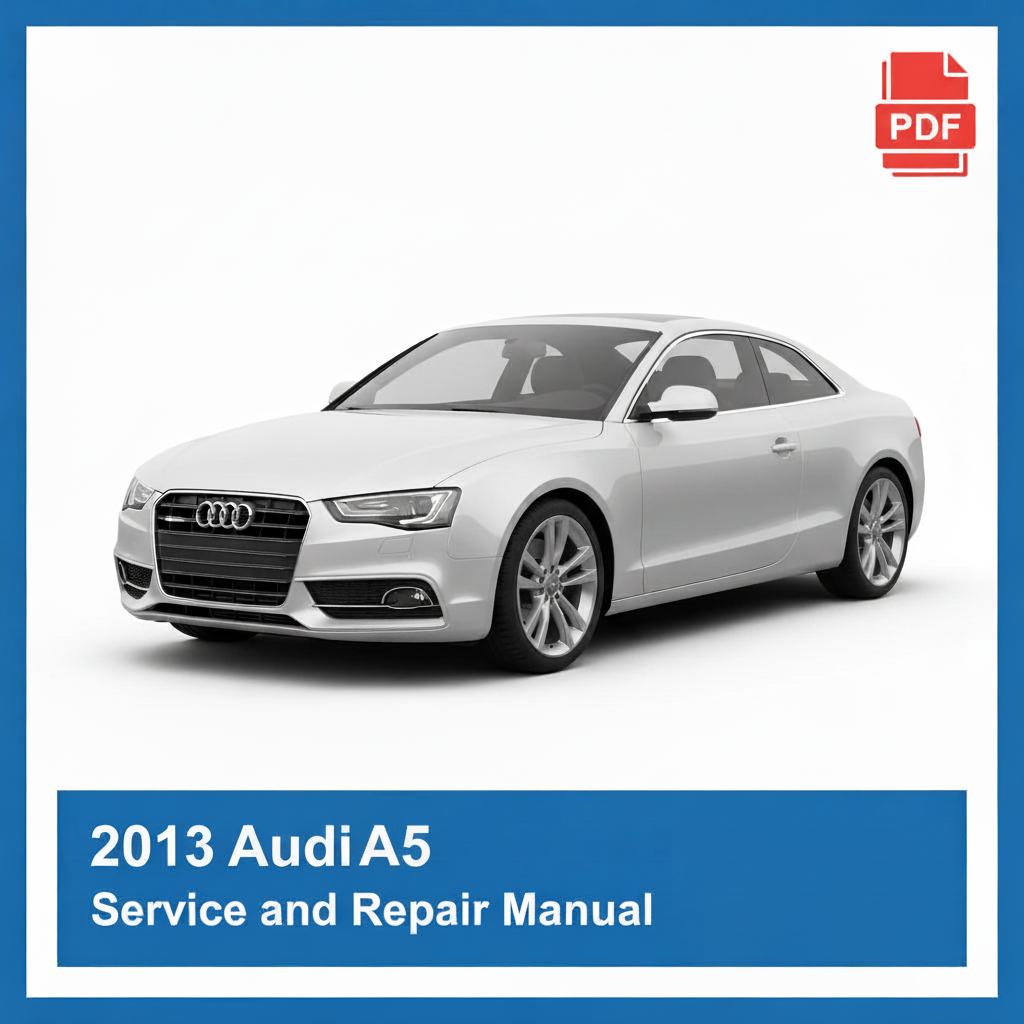 2013 Audi A5 repair manual