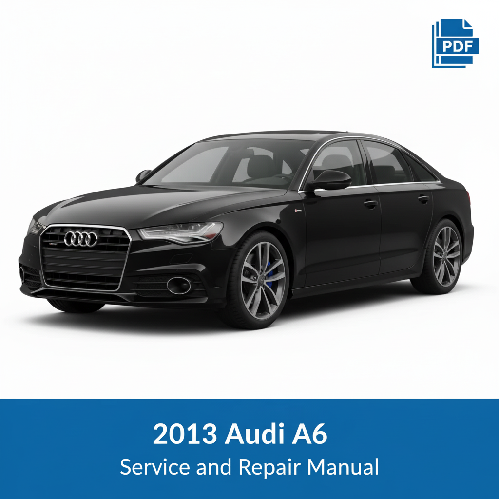2013 Audi A6 Service and Repair Manual