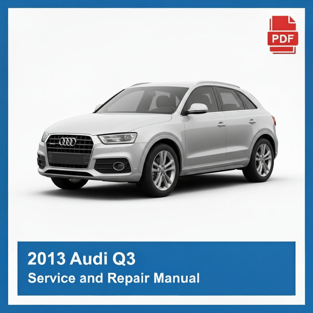 2013 Audi Q3 repair manual