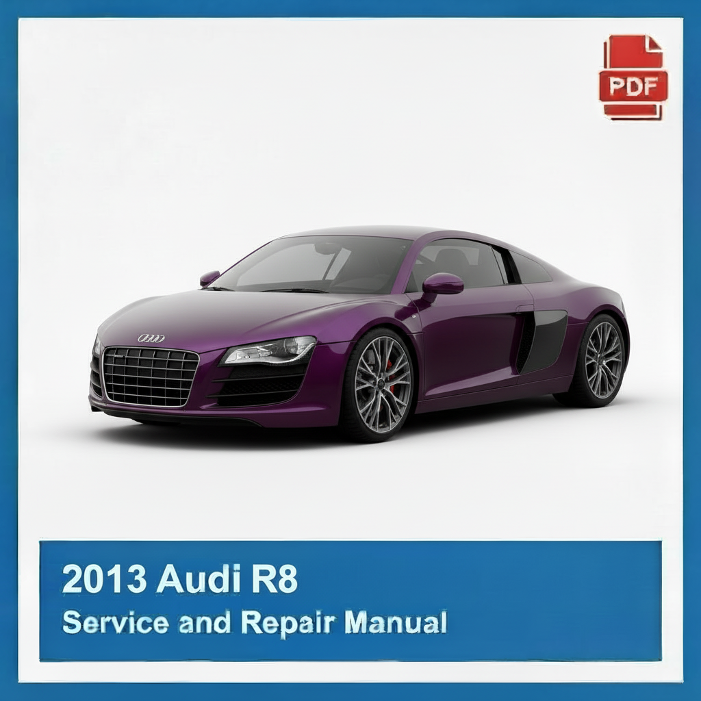 2013 Audi R8 Service and Repair Manual