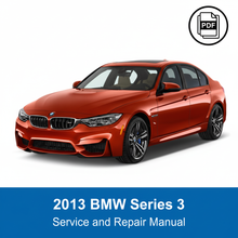 2013 BMW Series 3 Service Repair Manual