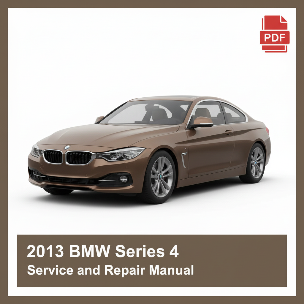 2013 BMW Series 4 Service and Repair Manual