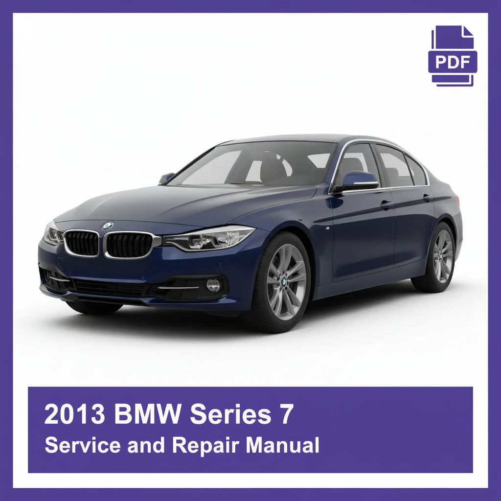 2013 BMW Series 7 Service and Repair Manual