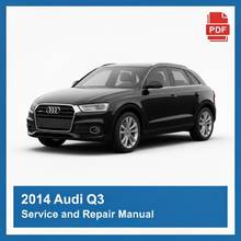 2014 Audi Q3 repair manual