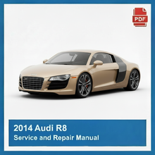 2014 Audi R8 Service and Repair Manual