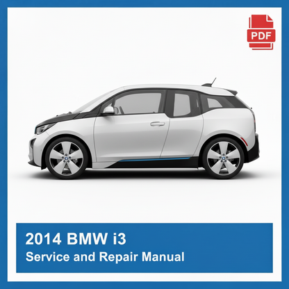 2014 BMW i3 repair manual