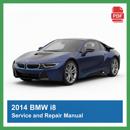2014 BMW i8 repair manual