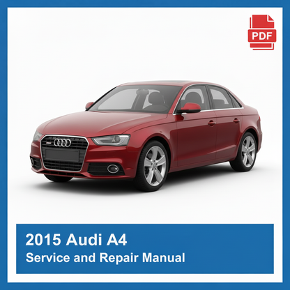 2015 Audi A4 repair manual