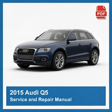 2015 Audi Q5 repair manual