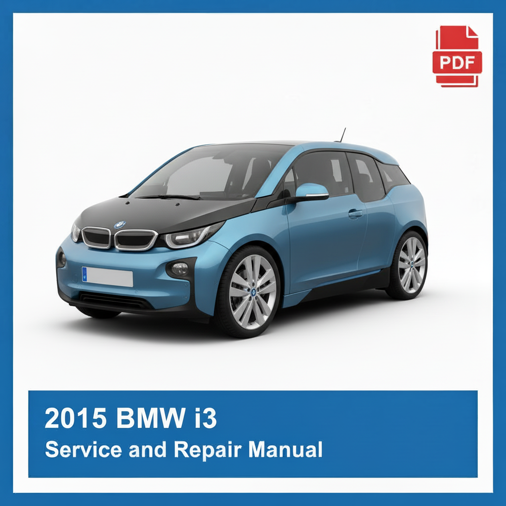 2015 BMW i3 repair manual