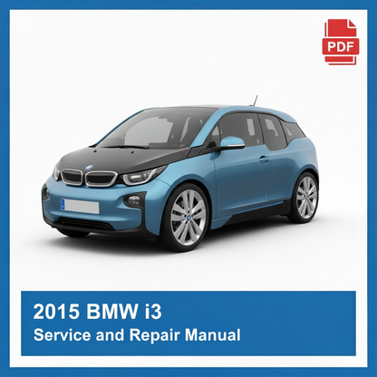 2015 BMW i3 repair manual