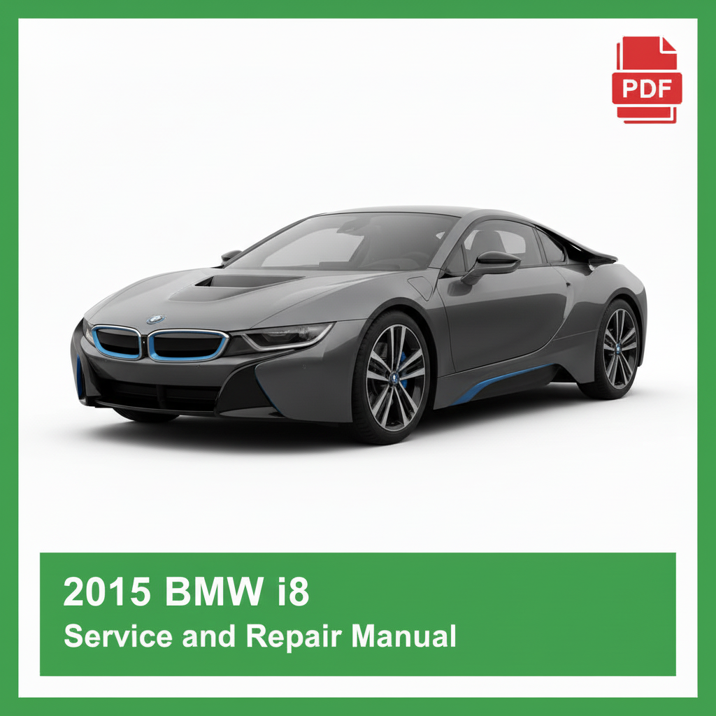 2015 BMW i8 repair manual