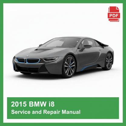 2015 BMW i8 repair manual