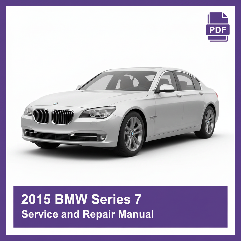 2015 BMW Series 7 Service and Repair Manual