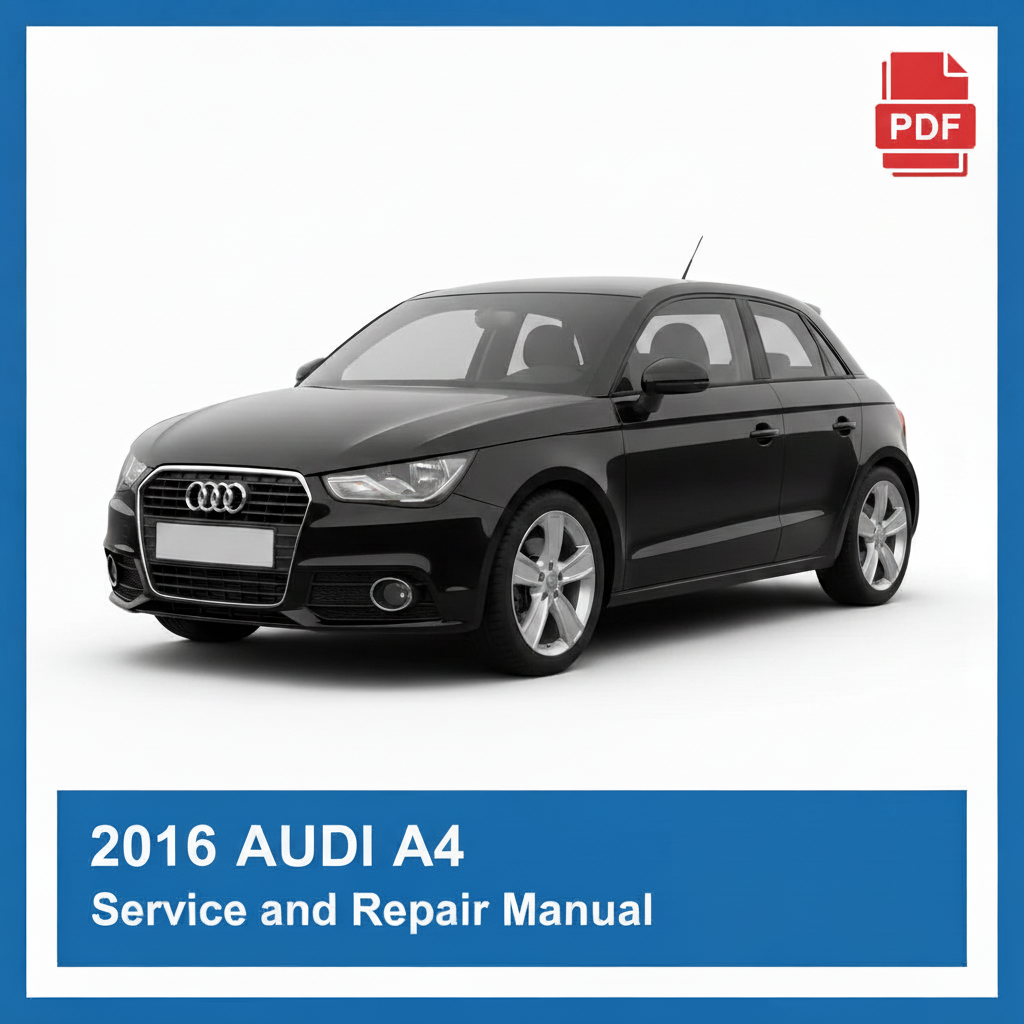 2016 Audi A4 repair manual