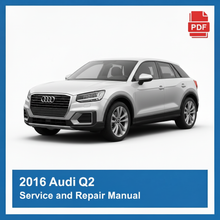 2016 Audi Q2 Service and Repair Manual