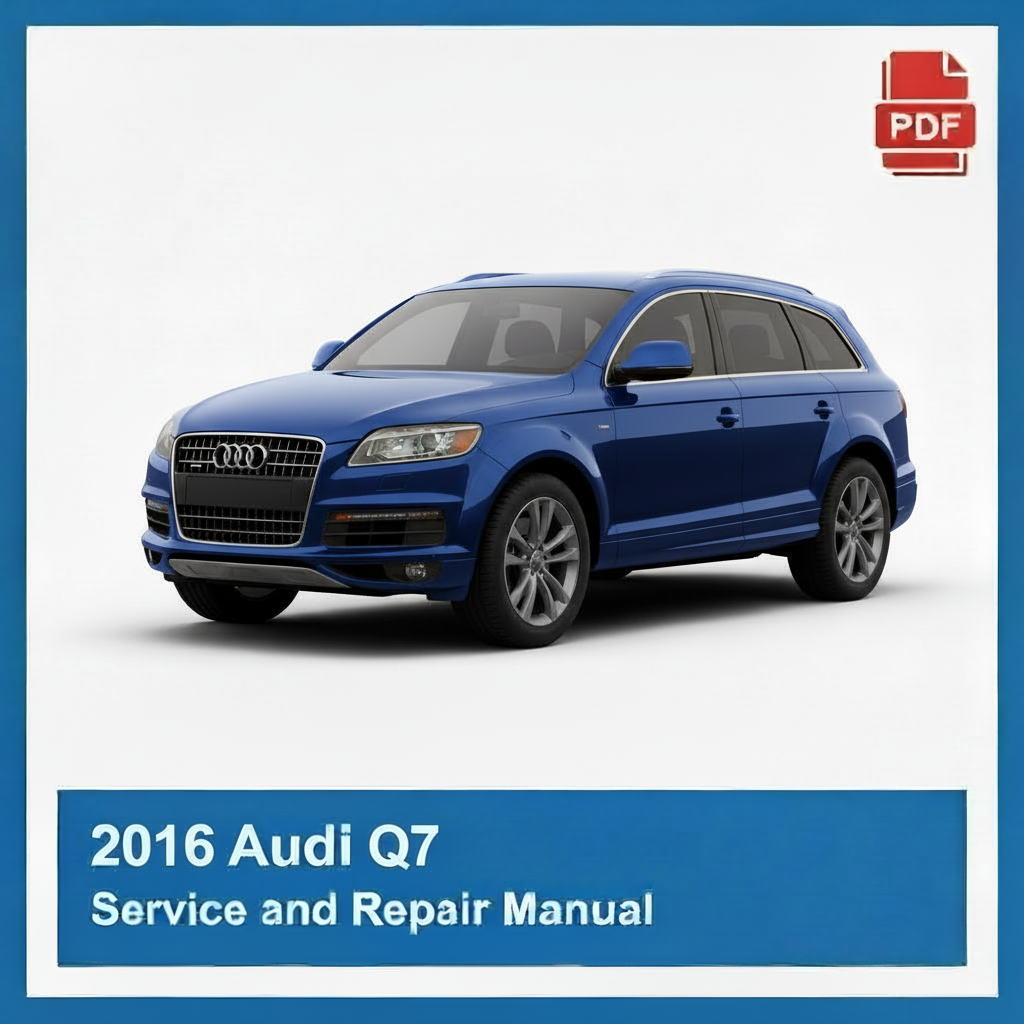 2016 Audi Q7 Service and Repair Manual