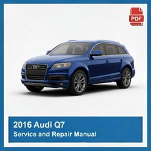 2016 Audi Q7 Service and Repair Manual