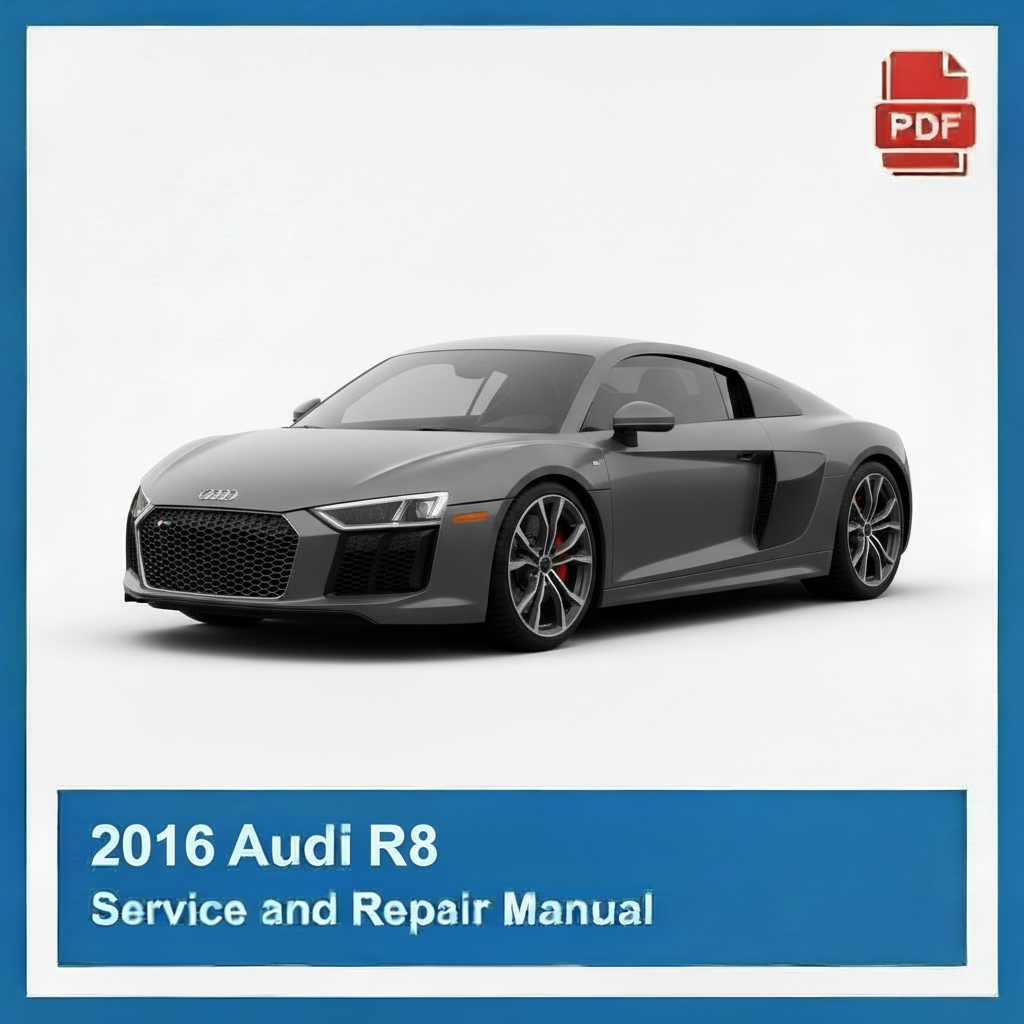 2016 Audi R8 Service and Repair Manual