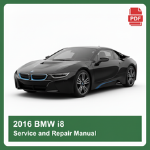 2016 BMW i8 repair manual