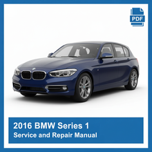 2016 BMW Series 1 Service and Repair Manual