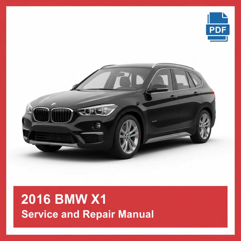 2016 BMW X1 Service and Repair Manual