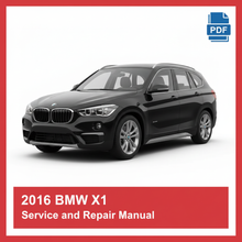 2016 BMW X1 Service and Repair Manual