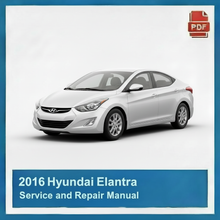 2016 Hyundai Elantra Repair Manual
