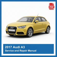 2017 Audi A3 repair manual