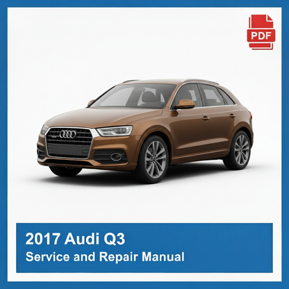 2017 Audi Q3 repair manual