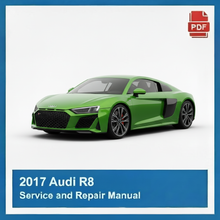 2017 Audi R8 Service and Repair Manual