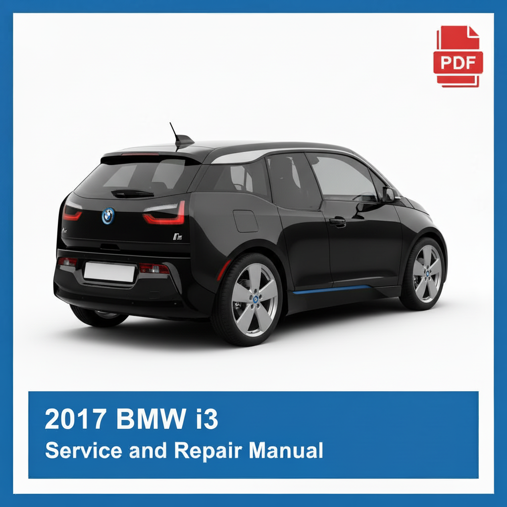 2017 BMW i3 repair manual