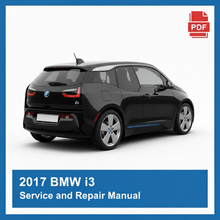 2017 BMW i3 repair manual