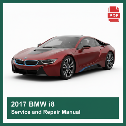 2017 BMW i8 repair manual