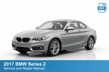 2017 BMW Series 2 Service Repair Manual