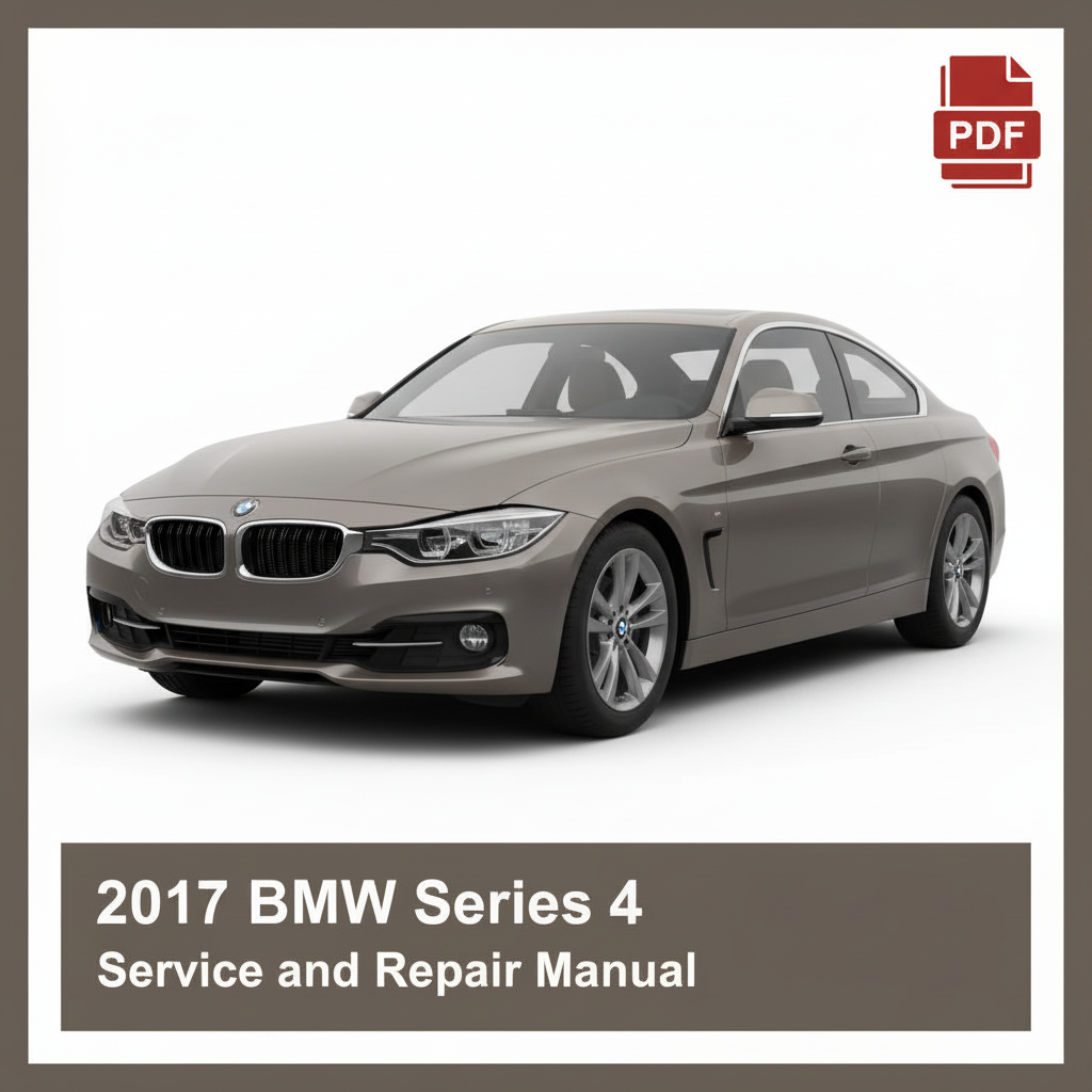 2017 BMW Series 4 Service and Repair Manual